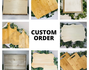 Completely Custom Creation | Design Your Own Creation | Custom Size | Custom Material | Custom Features | Custom Engraving & Shape |