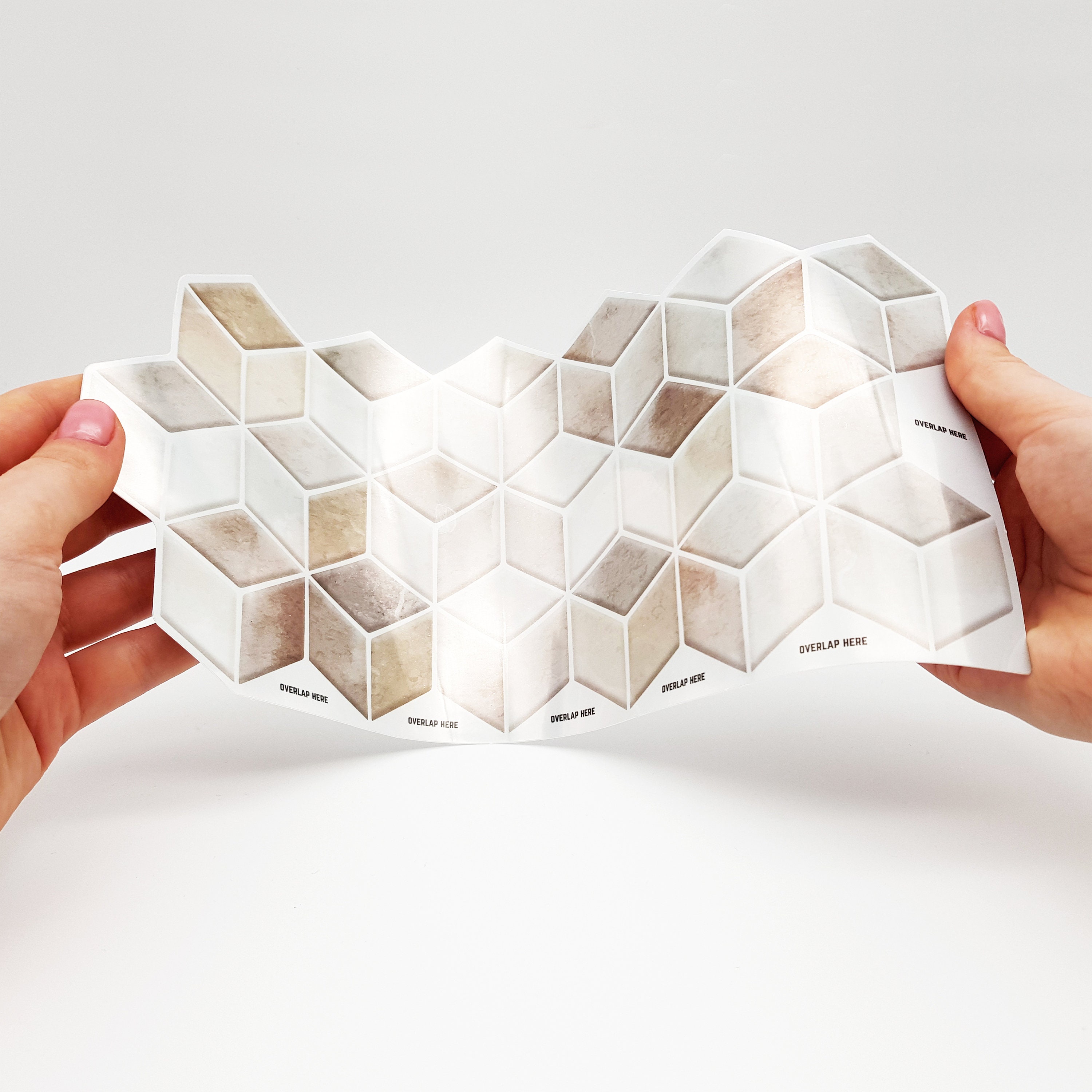 Mosaicos autoadhesivos de azulejos de baldosas de piedra beige | Etsy