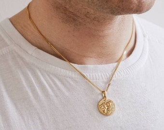 Lion Necklace Men - Etsy