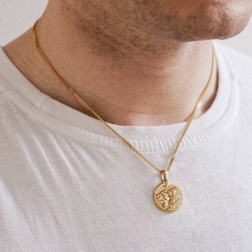 Lion of Judah Gold Plated Pendant 