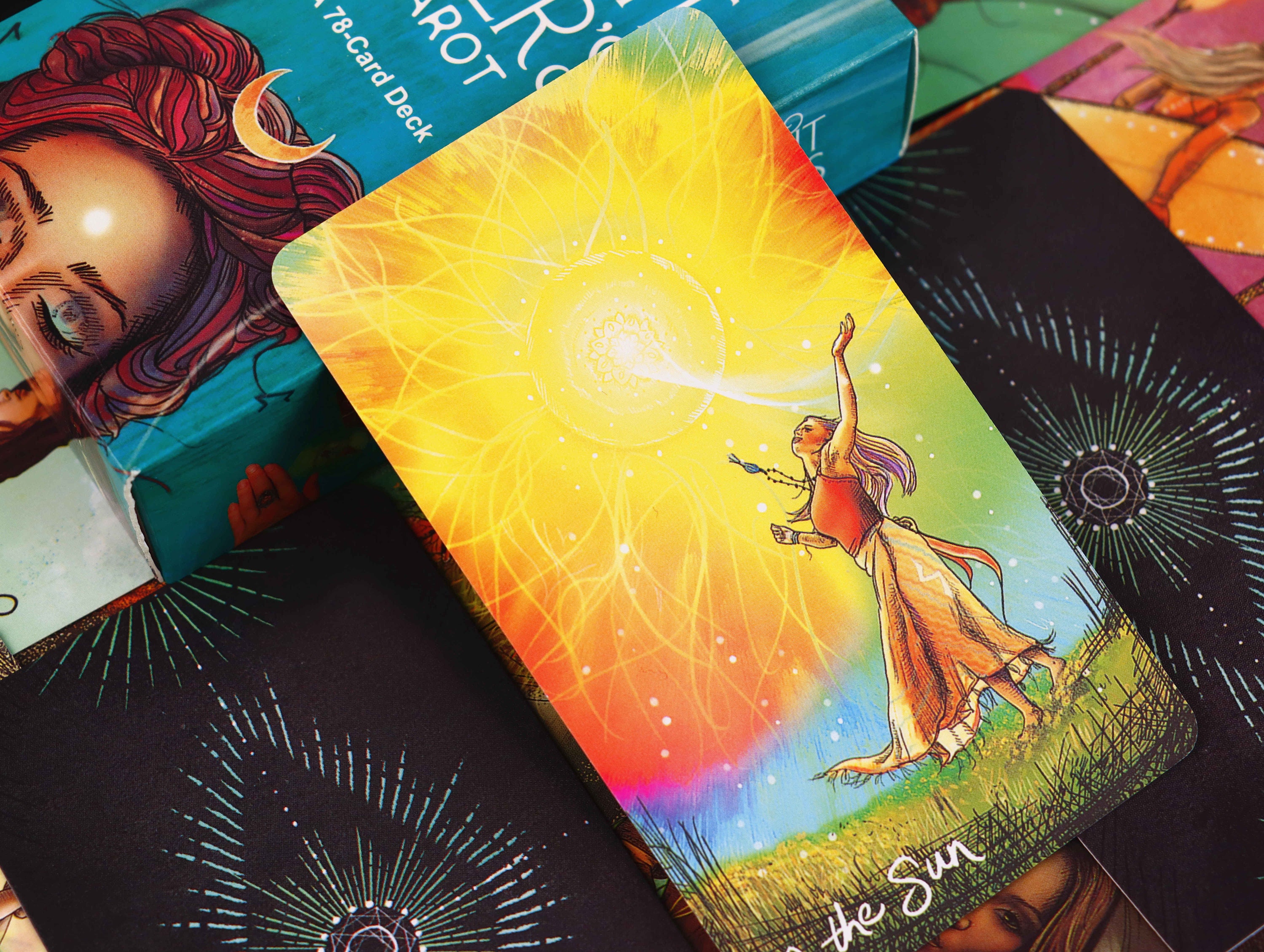 Full Light Seer's Tarot cards deck with guidebook Etsy
