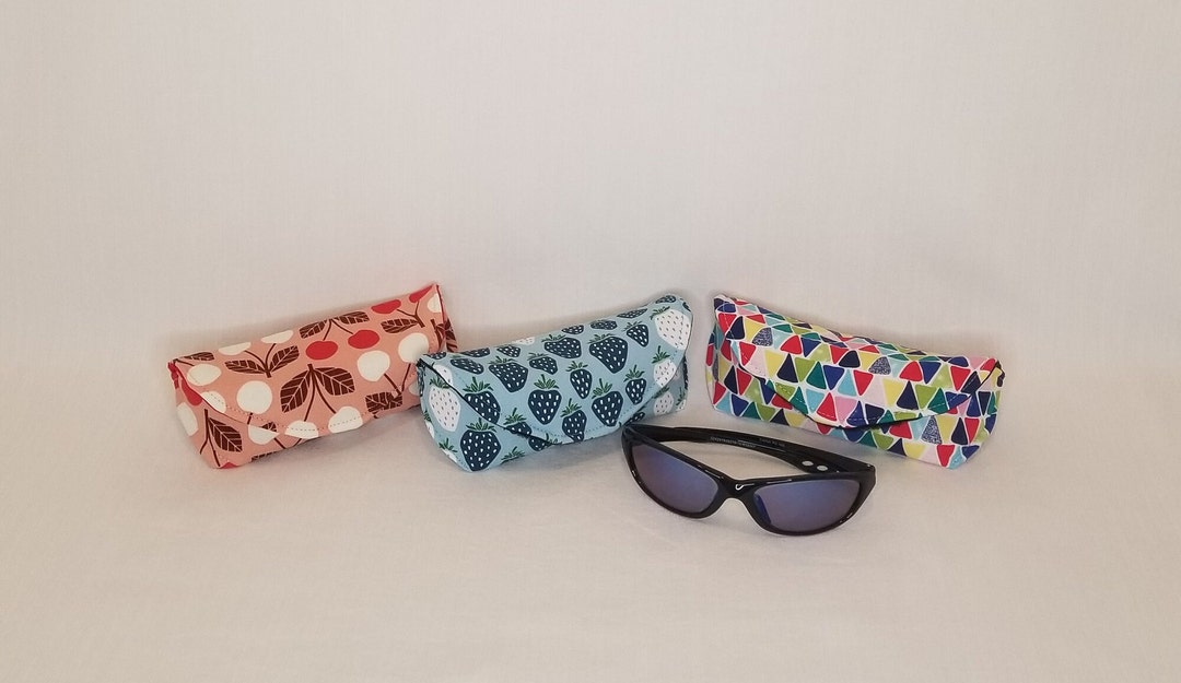 Eyeglasses Case With Velcro Closure Etsy