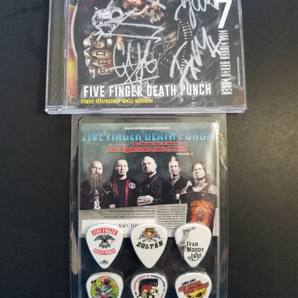 Five Finger Death Punch Patch Etsy