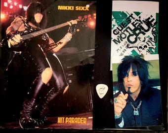 Motley Crue Helter Skelter Picture Disc Vinyl Record Original