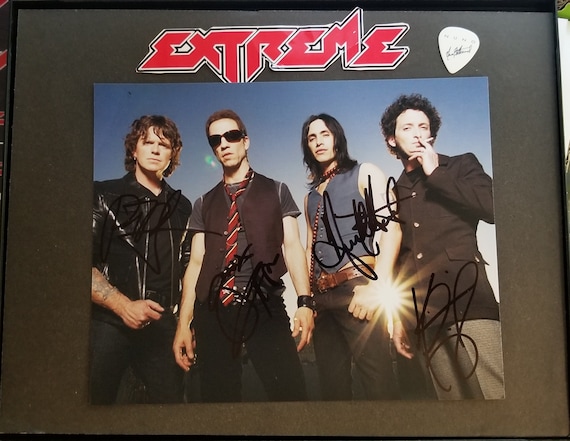Extreme Nuno Bettencourt Gary Cherone Band Signed Autographed