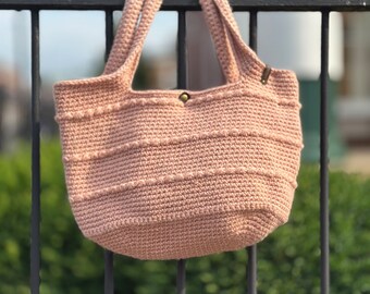 Crochet Market Bag, Crochet Tote Bag, Purse, Shoulder Bag
