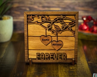 Anniversary | Valentine’s Day | Love Couple Display | Forever A Couple | Forever In Love