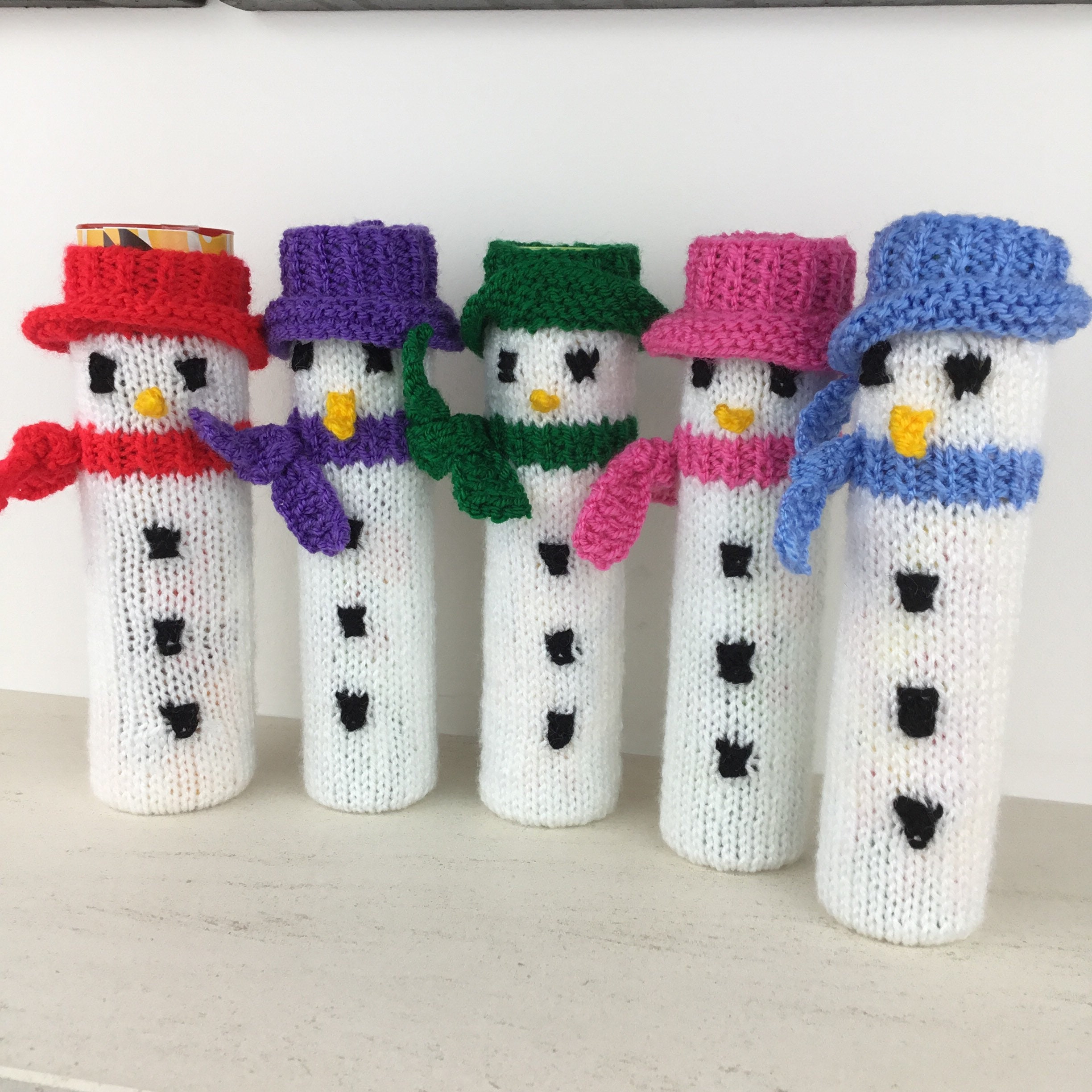 Handmade Knitted Sweets Tubes Covers / Rolos Smarties Fruit Etsy
