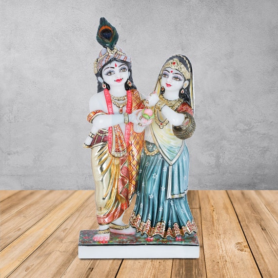 Radha Krishna Hare Krishna With Radha Statue Marble Radha 