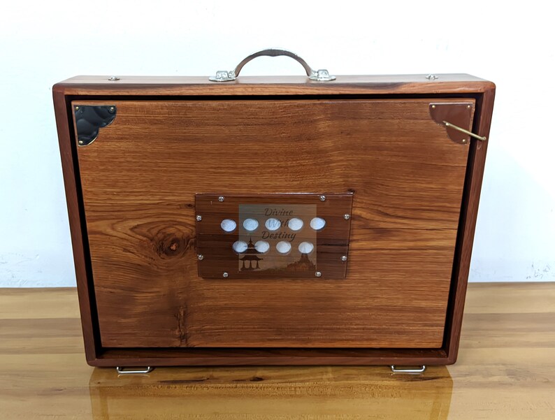 Divinewithdestiny Shruti Box Pure Teak W/O FOOT PEDAL and Etsy