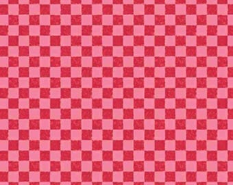 Valentine Checkered Fabric, Pink and Red 1/4" Checkered Sweetheart from the Check Please Collection by Riley Blake Designs, C820-SWEETHEART