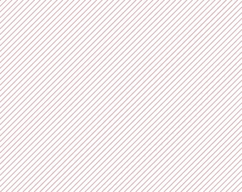 Thin Red Stripe on White Fabric, Thin Red Diagonal Stripe on White Cheefully Red by Riley Blake Quilting Cotton Fabric, Red Stripe Fabric