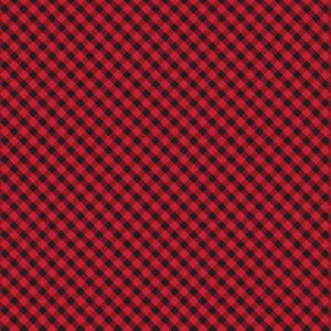 May include: A repeating pattern of diagonal squares in alternating shades of deep red and black. The geometric design features a consistent grid layout where the squares are oriented at a forty-five-degree angle across the entire surface area.