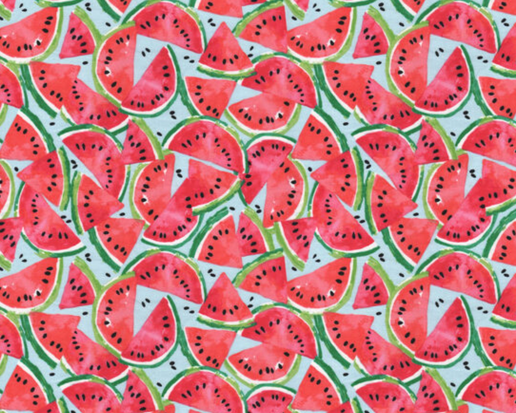 Watermelon Fabric Bundles (10 pieces) by Timeless Treasures (FQ, 1