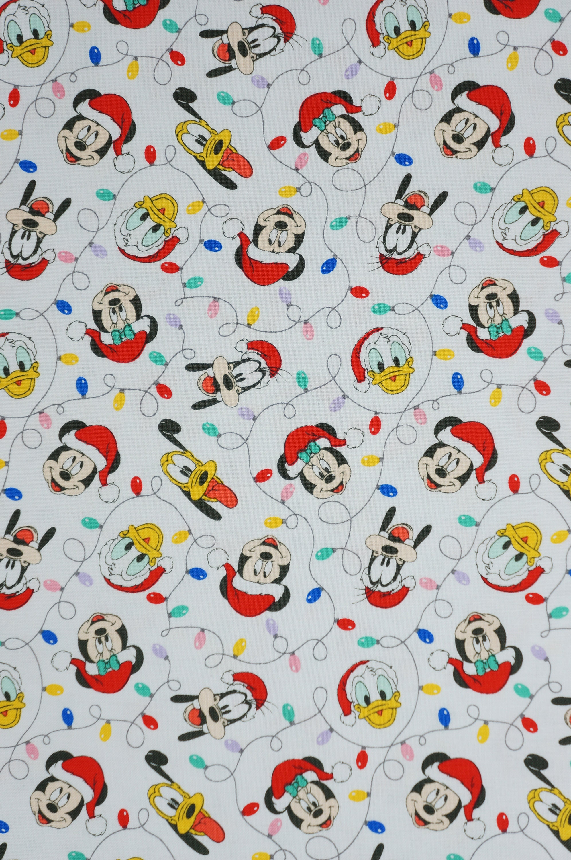 Camelot Fabrics Christmas Bolted Fabric - Festive Mickey