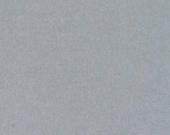 Solid Gray Flannel Fabric, Solid Steel Gray by Robert Kaufman Cotton Flannel Fabric, 2 Ply double brushed F019-91 STEEL