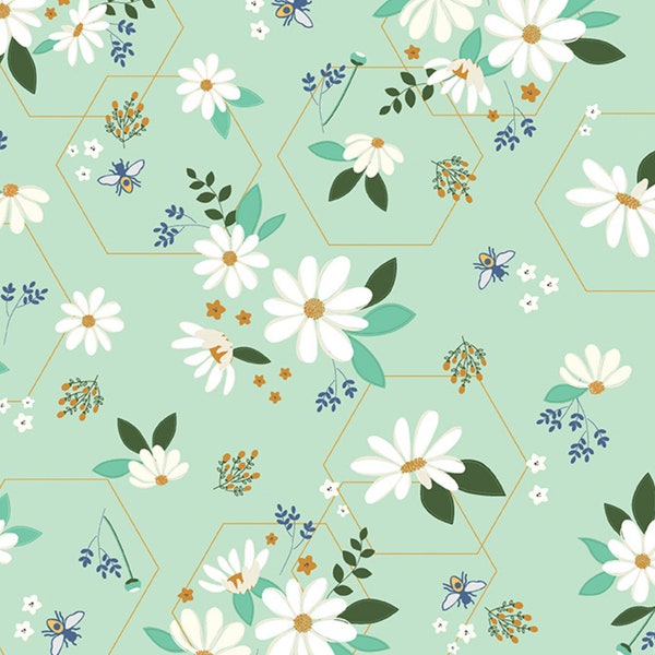 Daisy Fields Main Fabric Etsy