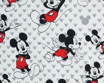 Totally Mickey Toss Licensed Disney Quilting Cotton Fabric