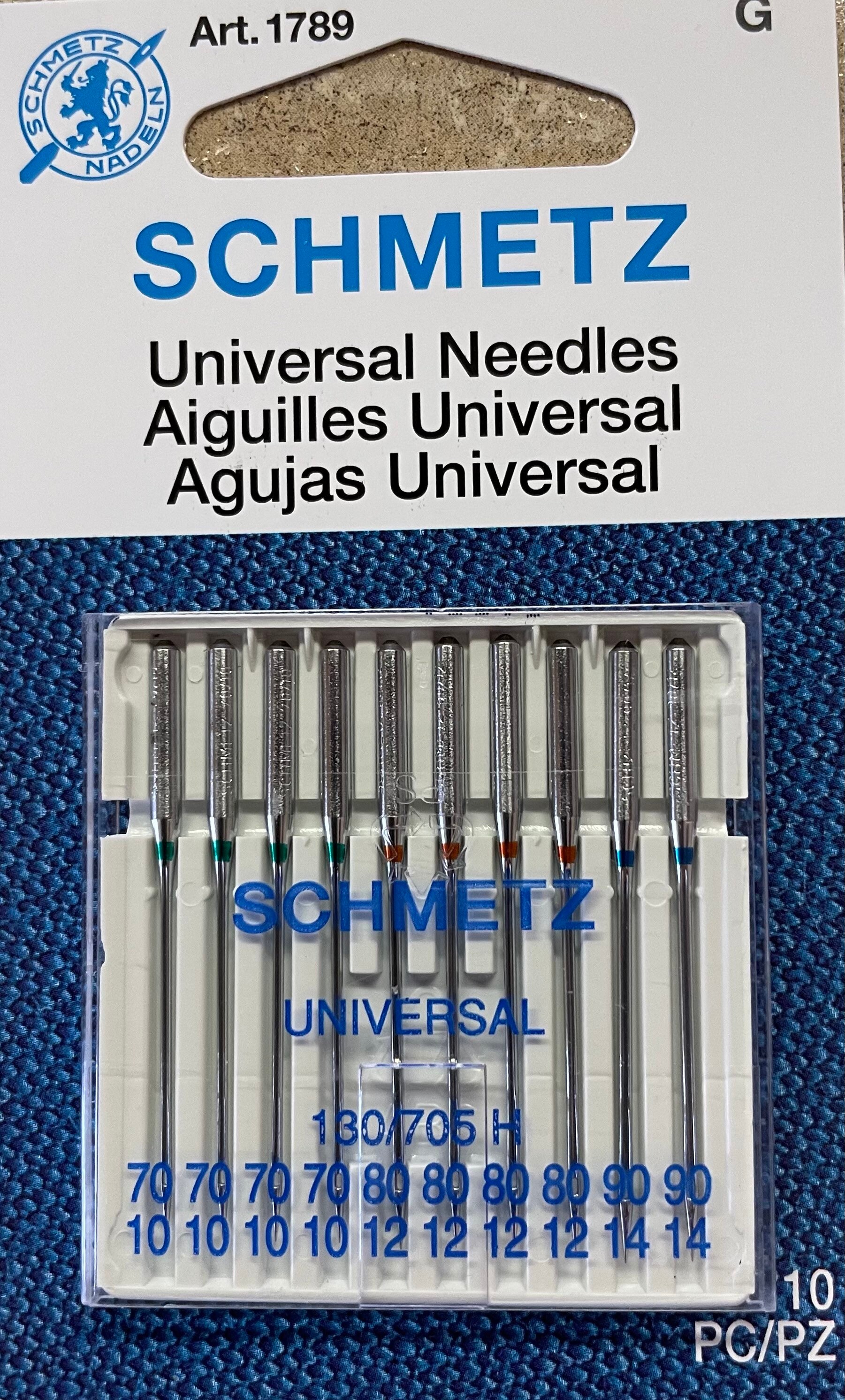 Universal Needles - Size 90/14 - Pack of 5 - Schmetz