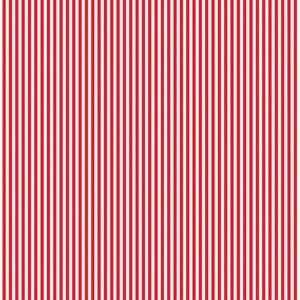 Red Stripe Fabric, Red 1/8&quot; Stripe on White Riley Blake Quilting Cotton Fabric, Red and White Stripes Fabric C495-RED