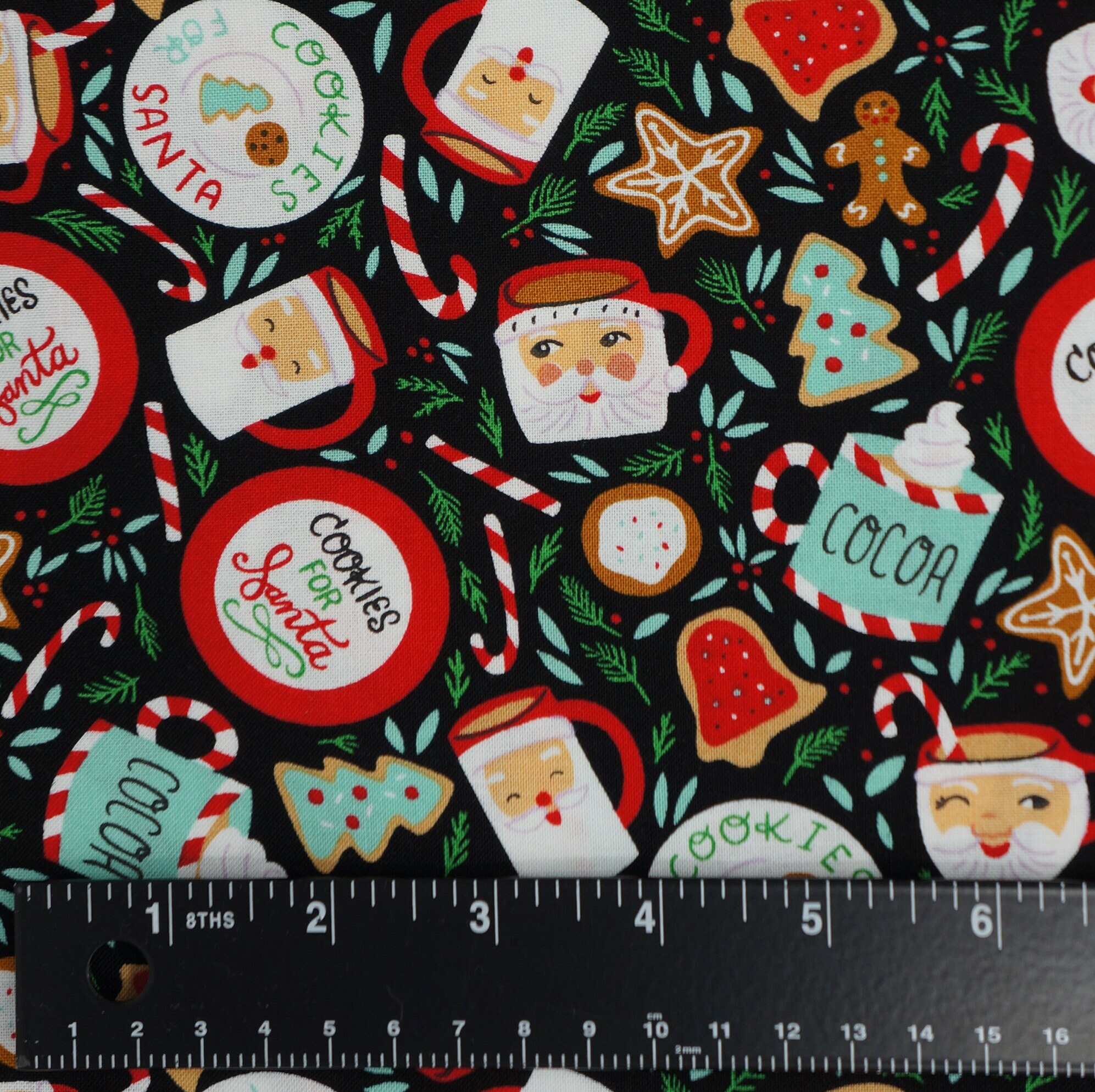Cookies for Santa Quilt Fabric - Snowflakes on Plaid in Red - GAIL-CD1 –  Cary Quilting Company