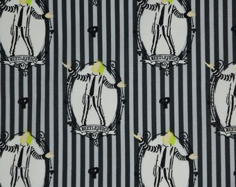 Beetlejuice It's Showtime by Camelot Fabrics Licensed Novelty Cotton Fabric