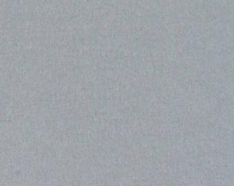 Solid Gray Flannel Fabric, Solid Steel Gray by Robert Kaufman Cotton Flannel Fabric, 2 Ply double brushed F019-91 STEEL