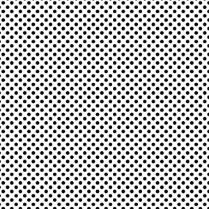 Polka Dot Fabric, Black Polka Dots on White by Benartex Contempo Quilting Cotton Fabric, 16016B-91
