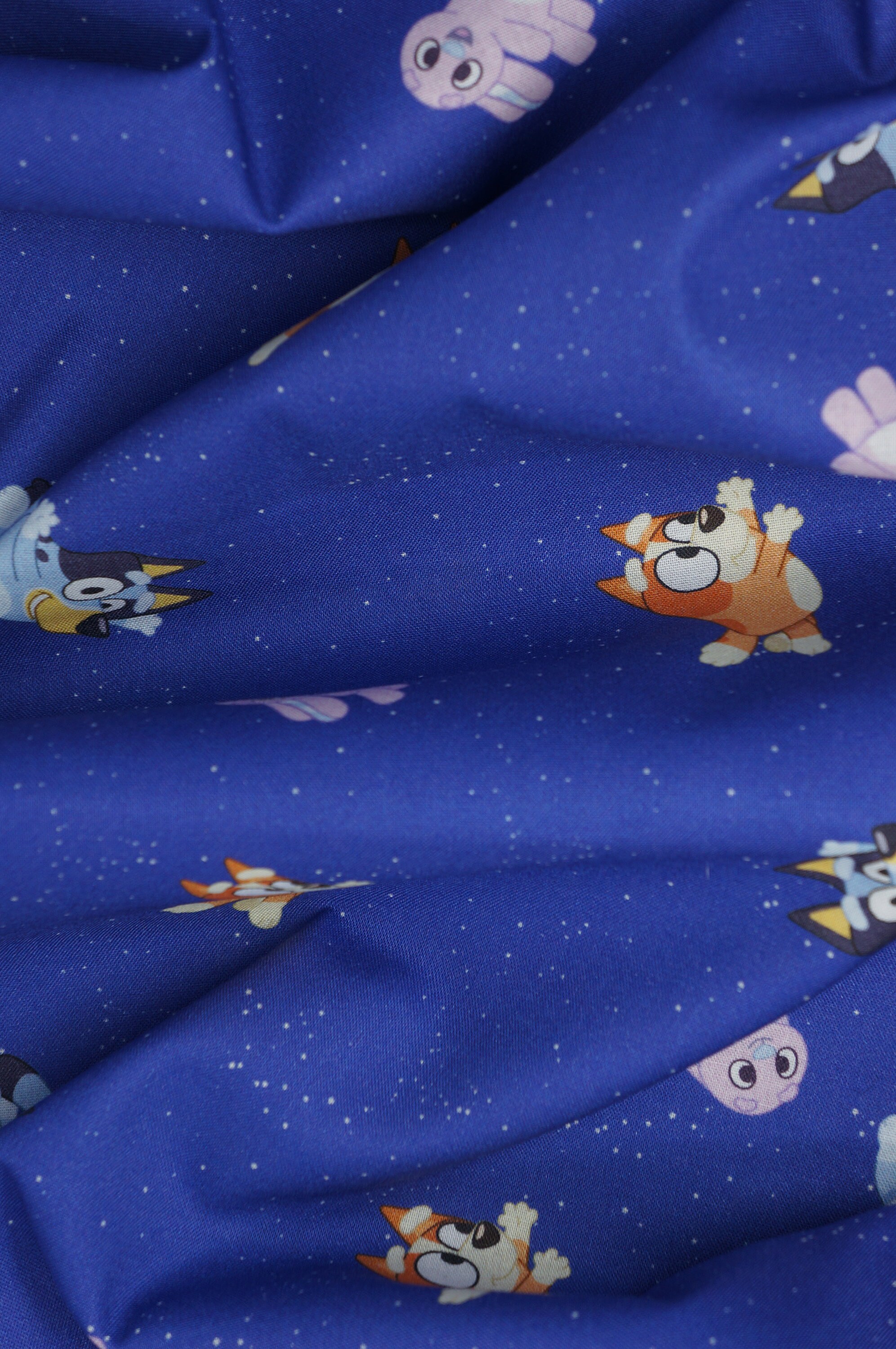 Bluey Fabric, Disney Junior Bluey and Bingo on Light Blue Licensed by  Springs Creative Novelty Cotton Fabric, Disney Bluey Fabric -  Denmark