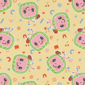Cocomelon fleece fabric sale