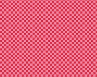 Valentine Checkered Fabric, Pink and Red 1/4" Checkered Sweetheart from the Check Please Collection by Riley Blake Designs, C820-SWEETHEART