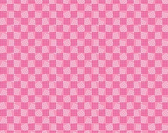 Valentine Blender Fabric, Speakeasy Little Lady on Pink Decades Jazz Age by Mary Fons for Benartex Contempo Quilting Cotton Fabric