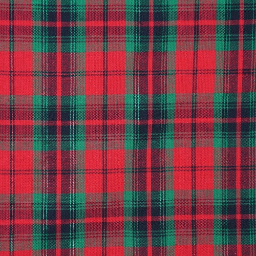 Christmas Plaid Fabric Red and Green Bias Christmas Plaid Etsy