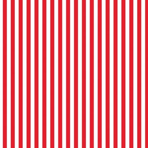 Patriotic Stripe Fabric, 1/4&quot; Stripe Red and White Riley Blake Quilting Cotton Fabric, Red and White Stripes Fabric