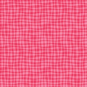 May include: A repeating textile pattern featuring a grid of intersecting wavy lines in shades of bright pink and soft light pink. The design creates a consistent, rhythmic texture across the surface, with the overlapping curves forming a uniform, woven-like appearance throughout the entire visual field.