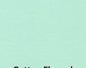 Solid Green Flannel Fabric, Solid Spring Green by Robert Kaufman Quilting Cotton Flannel Fabric, 2 Ply double brushed F019-SPRING