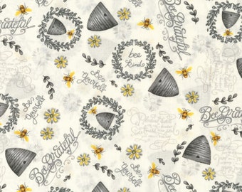 White Sunflower Print Poly Cotton Fabric  Fashion Fabrics – Fashion  Fabrics LLC