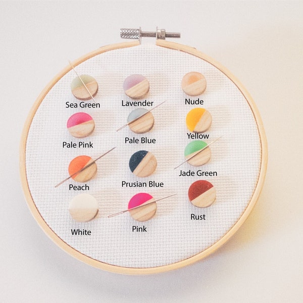 Magnetic Needle Minder | Cute colour selection | Extra strong Magnet | Cross Stitch Gift