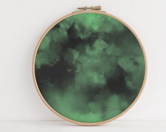 Tecido para ponto cruz ENVY Potion. Tamanhos 16 x 11 e 18 x 27 polegadas em tecido Aida 14/16/18. Uma estampa gótica e mágica de um céu noturno celestial.