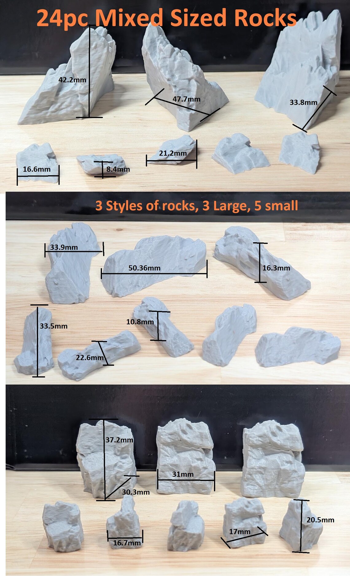 Red Rocks Dnd D&D General Rocks, Stones and Boulders Accessories Bundle Tabletop ...