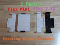 2 PACK Unify Flex Mini OR Flex 2.5G Custom 3D Printed Wall Mount for Ubiquiti Unifi USW Flex Switch | Secure & Stylish Bracket | Networking