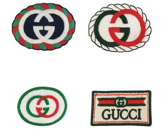 gucci iron on logo