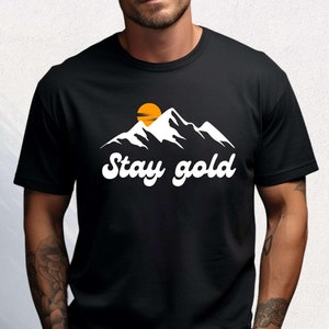 Stay Gold T-shirt, Pony Boy Shirt, The Outsiders Sweatshirt, 80s Movie Hoodie, Summer Shirt, Retro Outsiders-Inspired Tee, Hipster Clothing