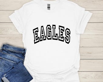 Custom Mascot T-shirt, Custom Text Shirt, School Mascot Shirt, Team Mascot Shirt, School Shirts, Custom Shirt, Spirit Shirts, Personalized