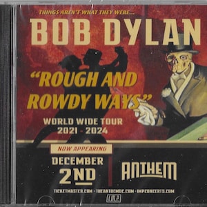 Bob Dylan LIVE Washington DC 2021 two (2) disc set