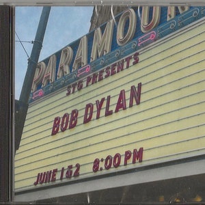 Bob Dylan LIVE 2022 Seattle two (2) disc set