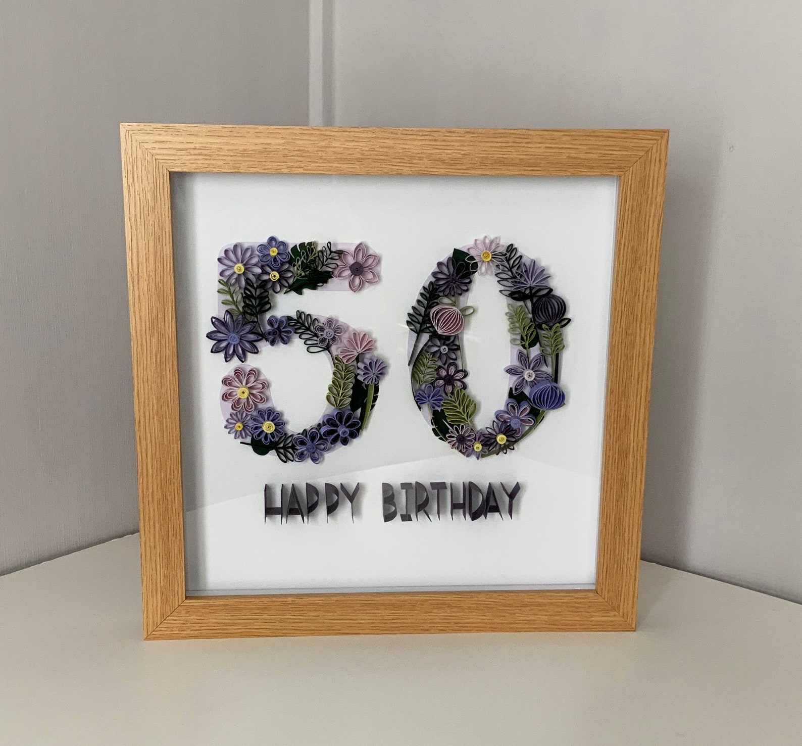 Paper Quilling Numbers Special Occasion Quilling Art Made Etsy Australia