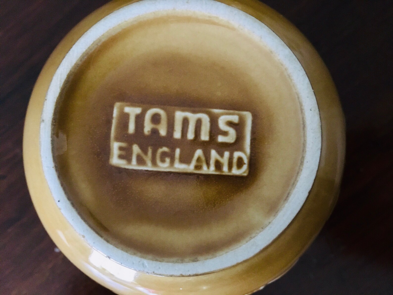 Mid Century 1970s TAMS England Soup bowl and Saucers x 4 Etsy