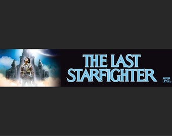The Last Starfighter (1984) - Movie Theater Banner / Mylar Vers - 5x25 or 2.5x11.5