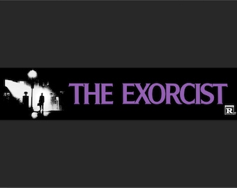 The Exorcist (1973) - Movie Theater Banner / Mylar Vers - 5x25 or 2.5x11.5